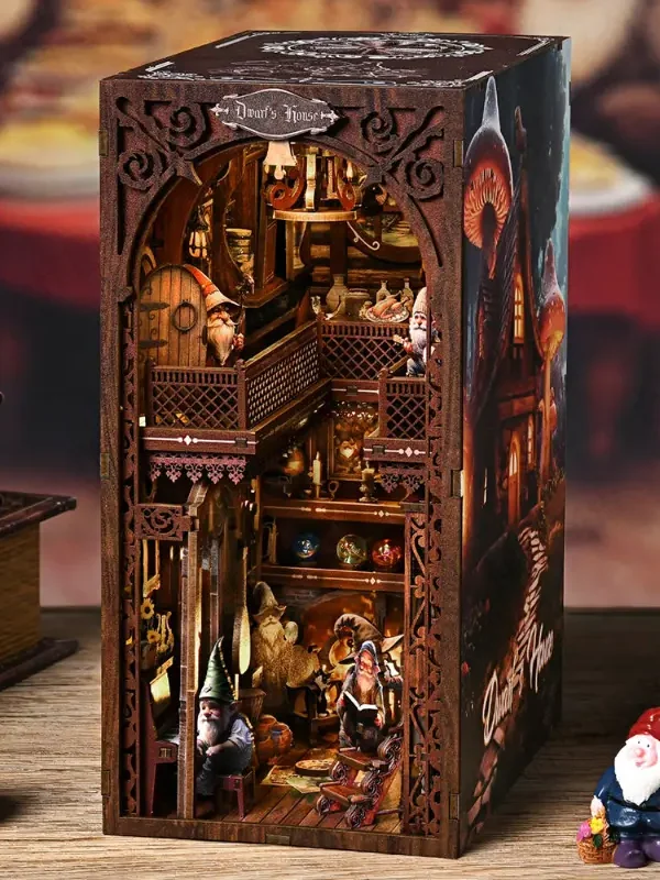 3400000887 Dwarfs' House Book Nook Kit