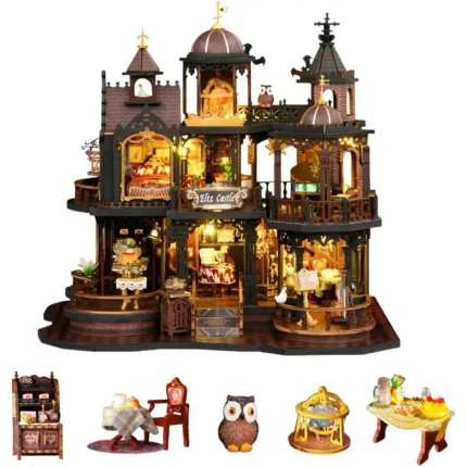 Edinburgh Gothic Castle DIY Dollhouse Kit