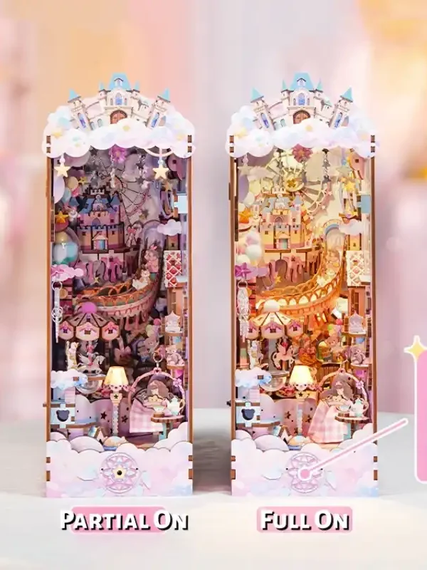 O1CN01aWx4m61efKxCmxbqU__2214943793898_副本 Sweet Dreamland Starry Wonderland Princess'Funfair Book Nook Kit